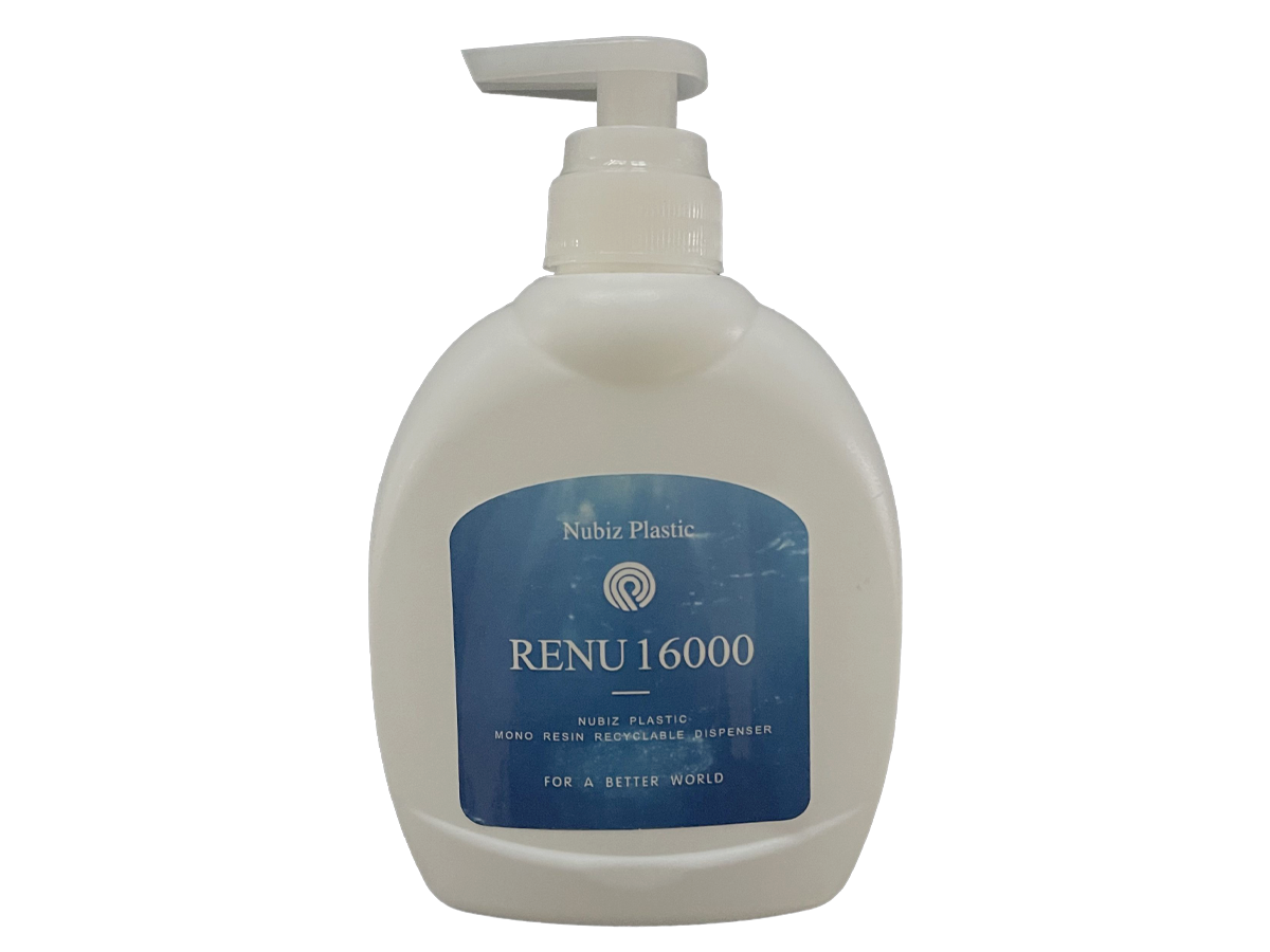 Renu Series 16002 28/410 Springless All PP Dispenser with Bottle
